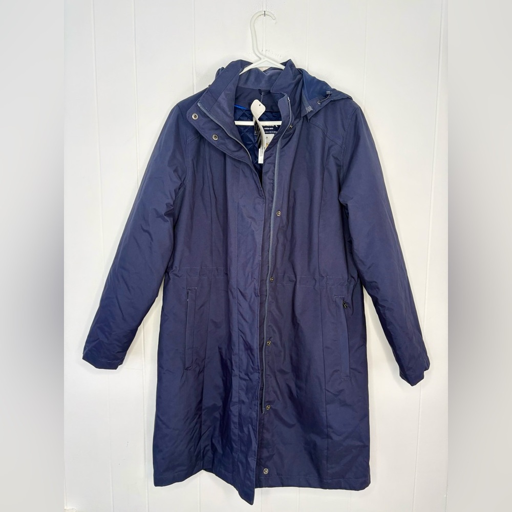 NWT Land’s End American Airlines Primaloft Jacket Women’s Size Med 3 In 1 Parka - Picture 2 of 10